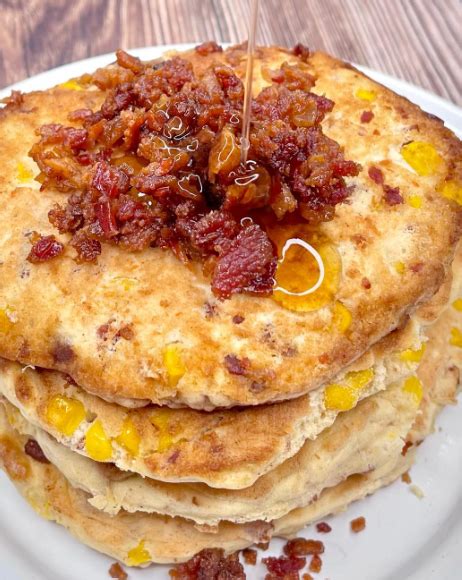 Bacon And Sweet Corn Pancakes — Scottys Everyday