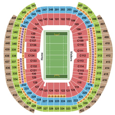 Allegiant Stadium Rugby Seating Chart Cheapo Ticketing