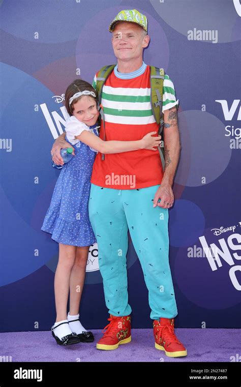 Musician Flea And Daughter Sunny Bebop Balzary Arrive At The La