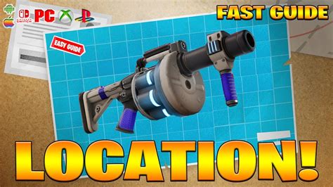 Where To Find All Kit Shockwave Launcher Location In Fortnite How To