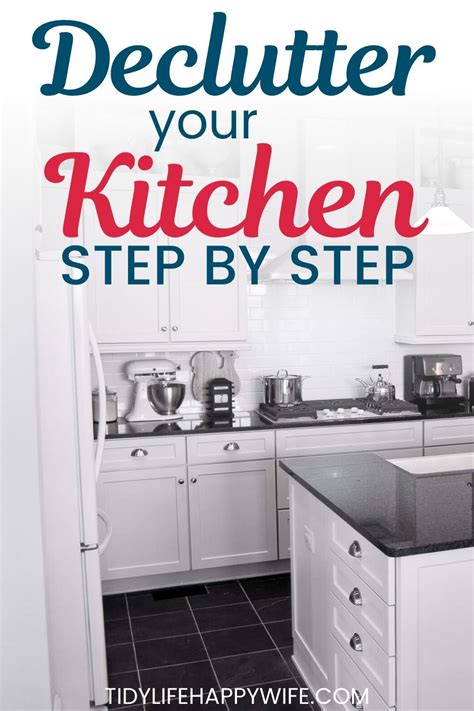 How To Declutter Your Kitchen In 2020 Declutter Counter Clutter Tidy Kitchen