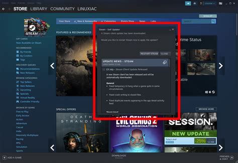 Steam Client On Linux Has Been Updated Heres Whats New