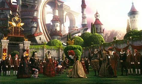 The Castle Of The Red Queen Alice In Wonderland Pictures Alice In