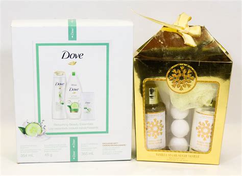 Dove Body Wash Set And Shower Gellotion Set