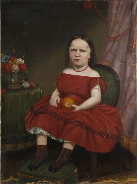 Early 19th Century Painting Of A Young Girl Cottone Auctions