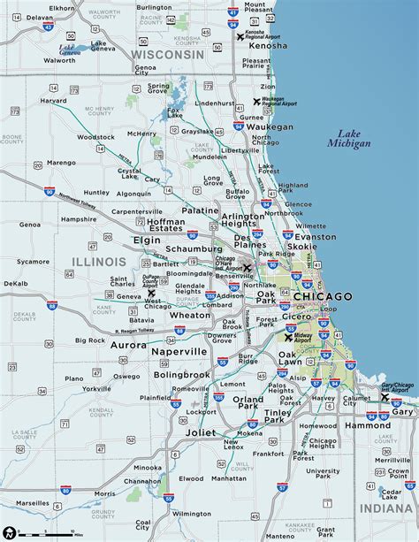 Chicago Area Custom Mapping Gis Red Paw Technologies
