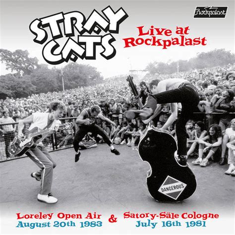 Stray Cats Live At Rockpalast 3 X Vinyle Lp Album Édition Limitée