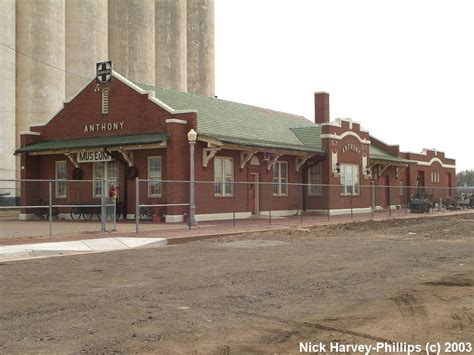 Forgotten Railways Roads And Places Anthony Kansas The Town Forgotten