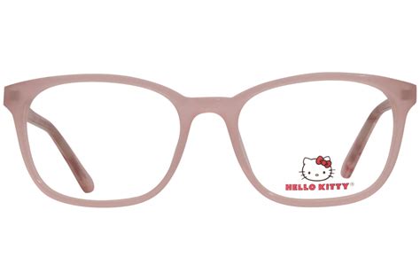 hello kitty eyeglasses youth girl s hk334 1 matte crystal pink 48 16 130mm