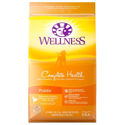 We offer everyday low prices and excellent customer service to help keep your pet healthy. Wellness Complete Health Natural Puppy Recipe Dry Dog Food ...