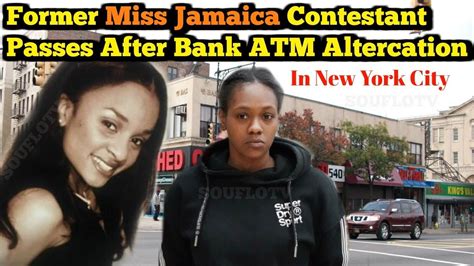 Miss Jamaica Contestant In New York City Usa Youtube