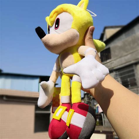 Super Sonic The Hedgehog Tails Plush Doll Stuffed