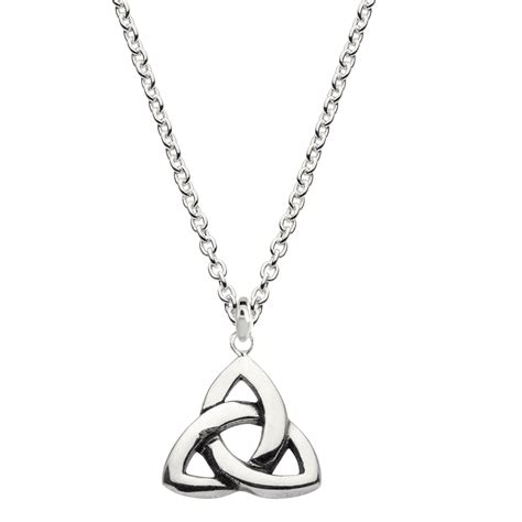 Heritage Sterling Silver Celtic Trinity Knot Pendant 9272hp