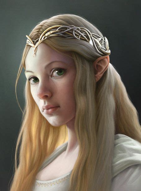 An Elf From The Hobbit Elves Fantasy Elves Elven Princess