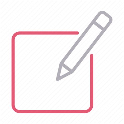 Create Document Edit Pencil Write Icon Download On Iconfinder