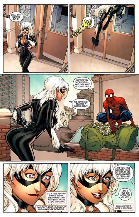 Spiderman Black Cat Spiderman Girl Black Cat Marvel Spiderman Comic