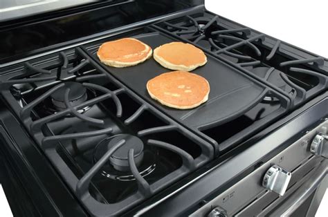 This is to best withstand the direct flame. Frigidaire FGGF3056KF 30 Inch Freestanding Gas Range with ...