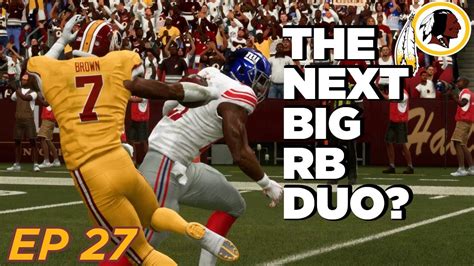 the new 1 2 punch the injuries continue madden 19 franchise washington redskins ep 27