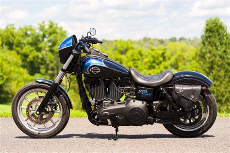 2017 Harley Davidson Fxdls Dyna Low Rider S Blue Black Custom