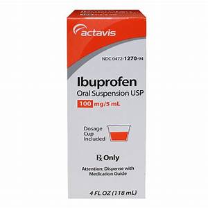 Ibuprofen Suspension 100mg 5ml Berry 4 Oz Brand Name Motrin