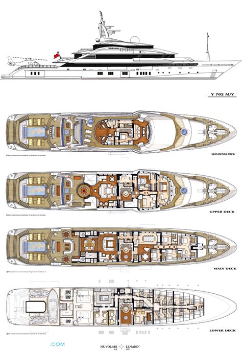 Alfa Nero Layout Plan Luxury Yacht Browser By Charterworld