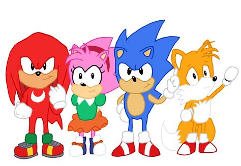 Sonic And Friends By Edcom02 On Deviantart