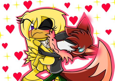 Foxi X Chica By Shasted On Deviantart