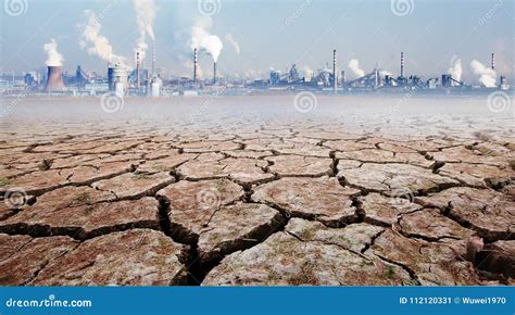 Impact Of Industrial Development On The Environment Stock Image Image