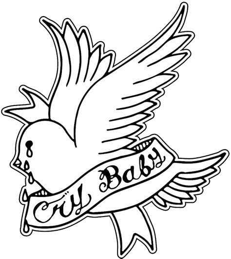 Lil Peep Coloring Pages Coloring Home