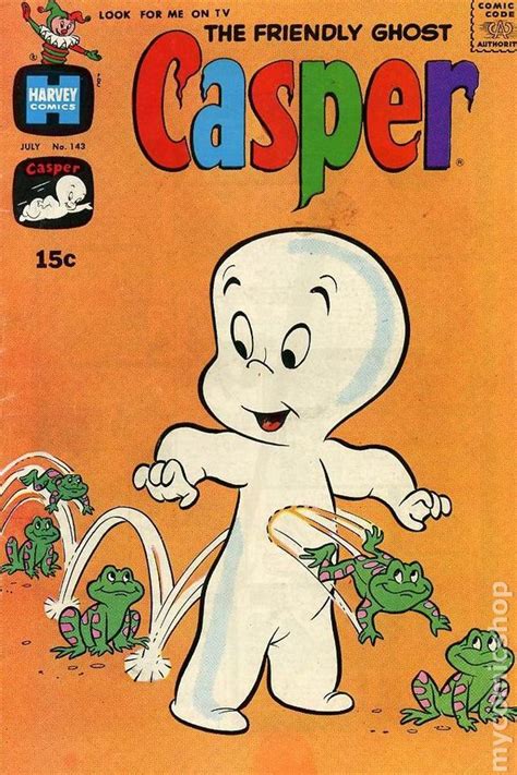 Casper The Friendly Ghost 1958 3rd Series Harvey 143 Retro Poster