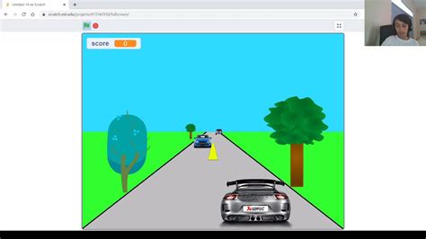 Game 8 Part 2 Dodge Cars Game On Scratch Simulates 3d But Not A