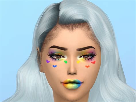 The Sims Resource Xbeaubowpride Makeup Collection