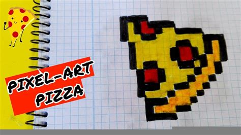 Ver más ideas sobre dibujos en cuadricula, dibujos pixelados, dibujos en pixeles. Draw Handmade Pixel Art- Como dibujar un trozo PIZZA
