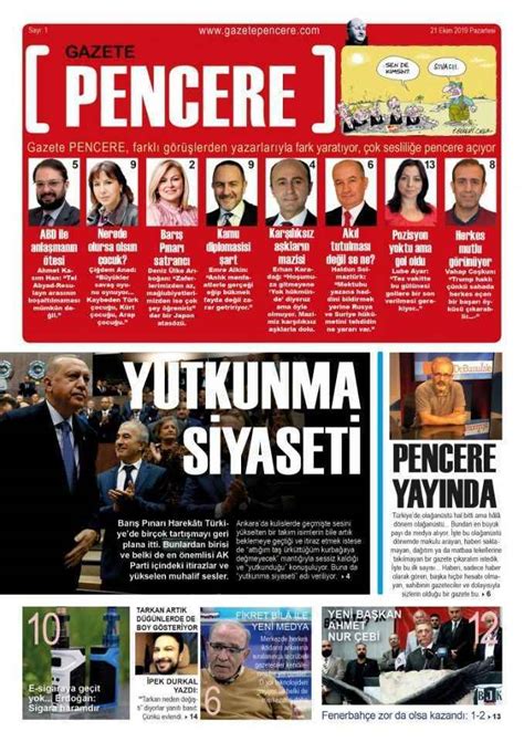 Türkiyenin Ilk Pdf Gazetesi Gazete Pencere Yayına Başladı Kültür