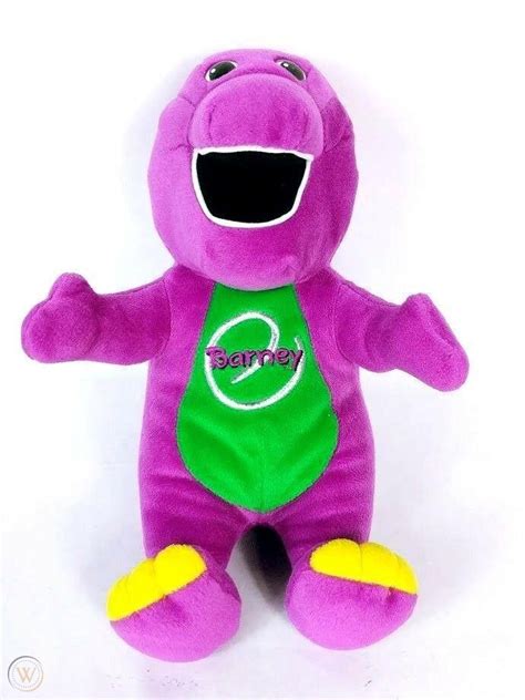 Playskool Barney The Purple Dinosaur Talking Singing Plush Stuffed