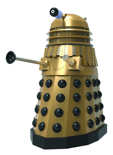Mar142192 Doctor Who Dalek Maxi Bust Gold Dotd Ver Res Previews World