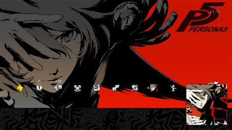 Persona 5 Goro Akechi Special Ps4 Theme And Avatar Set Youtube