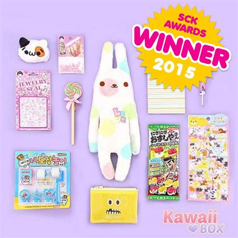 Sck Awards Winners 2015 Most Kawaii Product Kawaii Box Japanese