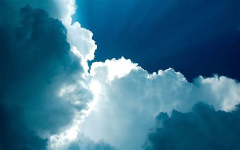 Blue Sky Clouds Hd Cielo Azul Con Nubes Naturaleza Azul Nubes