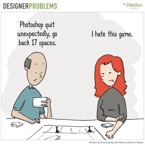 On The Creative Market Blog Awesome Comics Capture Designer Problems