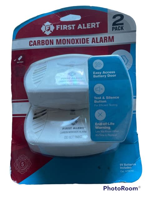 First Alert Carbon Monoxide Alarm 2 Pack Model Co400 29054020536 Ebay