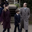 El Príncipe Eduardo con sus hijos Lady Louise y James Mountbatten ...