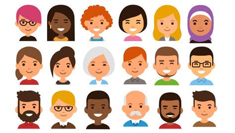 15 People Infographics And Diverse Person Icons Avasta
