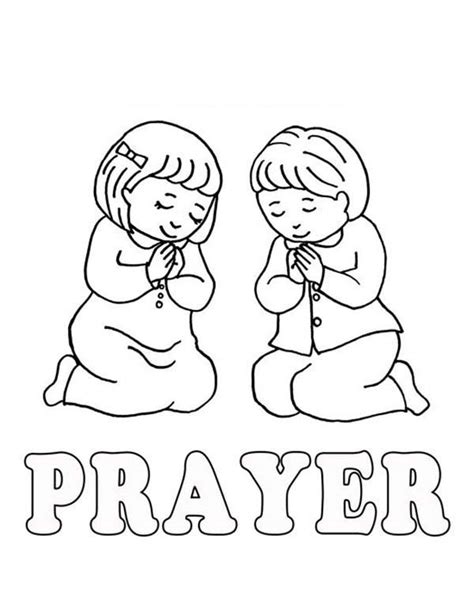 Learn To Lords Prayer Coloring Page Coloring Sky