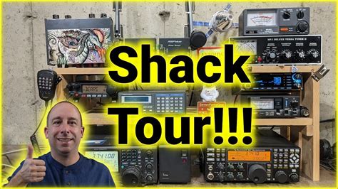 ham radio shack and workbench tour youtube