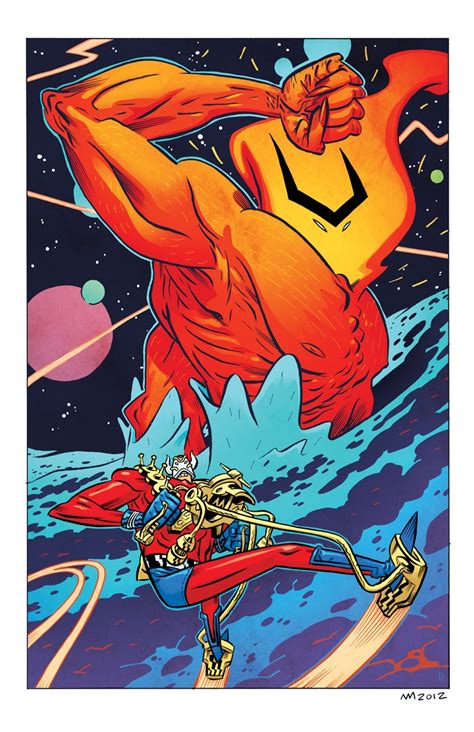 Surtur Vs Orion By Andrew Ross Maclean And Simon Gough In Travis