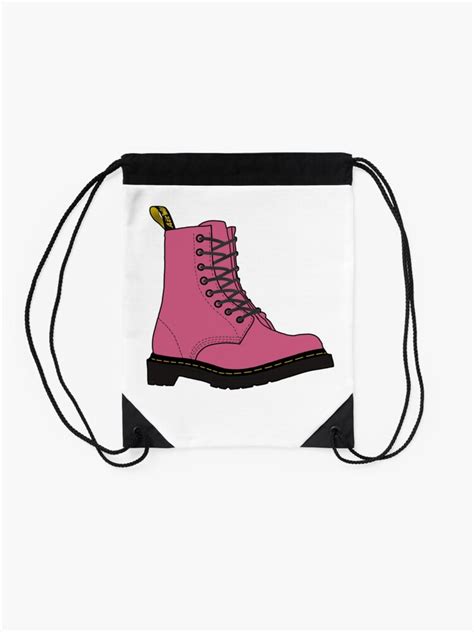 This is a google docs icon. "Doc Marten's (Pink)" Drawstring Bag by hbiemiller | Redbubble