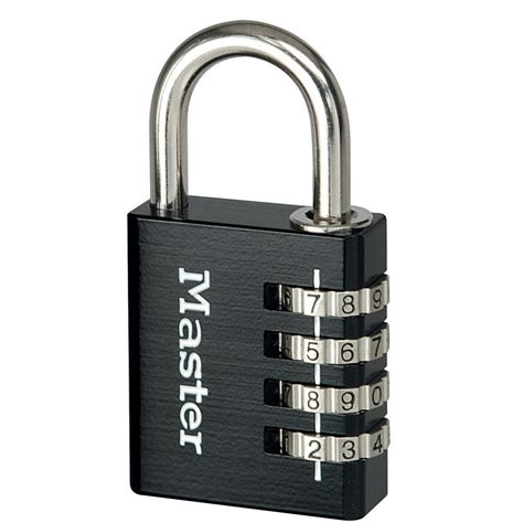 Master Lock 40mm Set Our Own Combination Padlock Black Robert Dyas