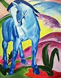 Blue Horse – Franz Marc ️ - Es: Marc franz