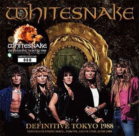 Whitesnake Definitive Tokyo Cd Navy Blue